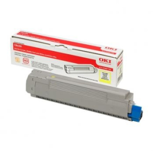 TONER OKI C8600/C8800 JAUNE 6000 Pages 43487709