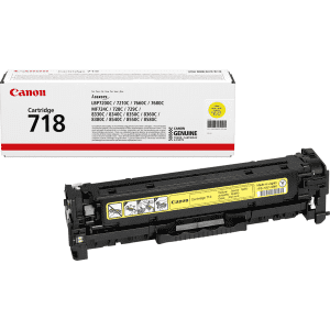 TONER CANON 718Y JAUNE pour LBP7200 2900 Pages