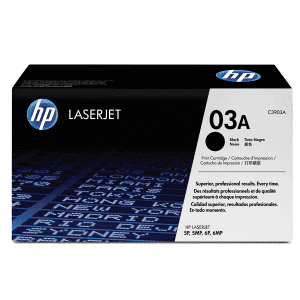 TONER HEWLETT-PACKARD C3903A NOIR pour LJ5P/LJ5MP/LJ6P/LJ6MP 4000 Pages