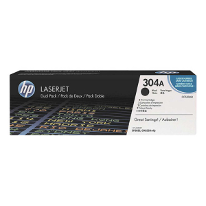 TONER HP CC530AD NOIR pour CL CP2025/CM2320 2x3500 Pages DUAL PACK - boîte de 2 - boîte de 2