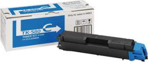 TONER KYOCERA TK-580C BLEU CYAN pour FS-C5150DN 2800 Pages 0T2KTCNL