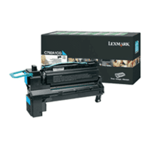 TONER LEXMARK C792A1CG CYAN PREBATE pour C792/X792 series 6000 Pages