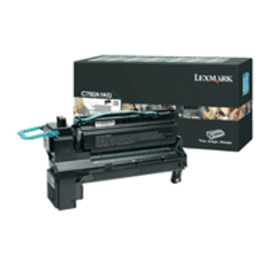 TONER LEXMARK C792A1KG NOIR PREBATE pour C792/X792 series 6000 Pages