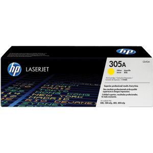 TONER HP CE412A YELLOW pour 300/300mfp/400/400mfp 2600 Pages 305A