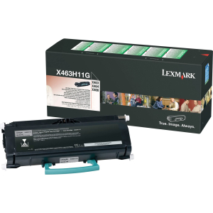 TONER LEXMARK X463H11G NOIR pour X463/X464/X466 9000 PAGES