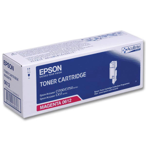 TONER EPSON S050612 MAGENTA pour AL C1700 Serie/CX17 1400 Pages