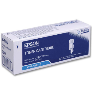 TONER EPSON S050613 CYAN pour AL C1700 Serie/CX17 1400 Pages