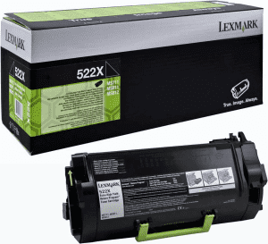 TONER LEXMARK 522X Noir PREBATE Pour MS810/811/812 MX710/711/810/811/812 45000 Pages 52D2X00