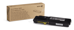 TONER XEROX 106R02231 YELLOW pour WC6605 6000 Pages