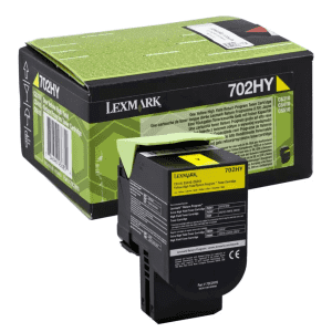 TONER LEXMARK 70C2HY0 YELLOW pour CS310/410/510 3000 Pages 702HY