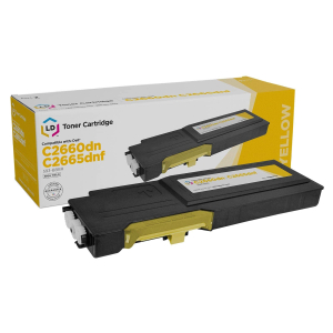 TONER DELL YR3W3T YELLOW pour C2660/C2665 4000 Pages 593-BBBR
