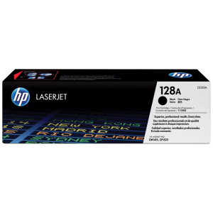 TONER HP CE320A NOIR pour CM1415/CP1525 2x2000 Pages N°128A DUAL PACK - boîte de 2 - boîte de 2