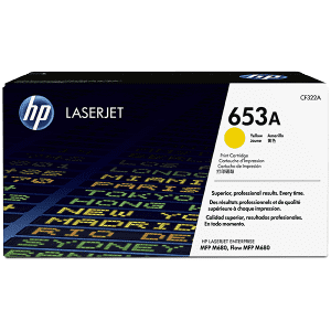 TONER HP CF322X YELLOW pour CLM680 16500 Pages 653A