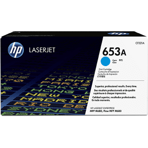 TONER HP CF321A CYAN pour CLM680 16500 Pages 653A