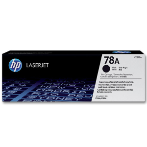 TONER HP CE278AD NOIR POUR LJ P1536/P1566 2100 PAGES 78A DUAL PACK - boîte de 2