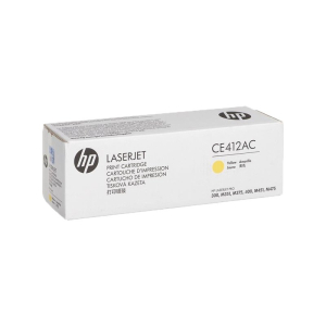 TONER HP CE412AC YELLOWCONTRACT pour300/300mfp/400/400mfp305A 2600 Pages