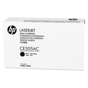 TONER HP CE505AC Noir CONTRACT pour LJ P2035/P2055d/dn 2300 Pages 05A