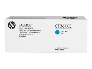 TONER HP CF361XCCONTRACT CYAN pour M5529500 Pages 508A