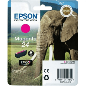 CARTOUCHE JET D'ENCRE EPSON T2423 MAGENTA pour XP760 4,6ml 360 Pages