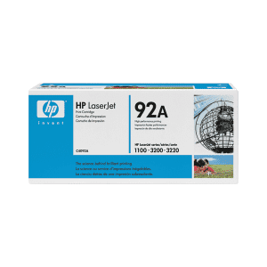 TONER HEWLETT-PACKARD C4092A NOIR pour LJ1100/LJ3200 2500 Pages