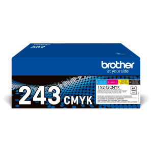 TONER BROTHER TN-243 C/M/Y/BK POUR BROTHER DCP-L3550CDW 4x1000 Pages