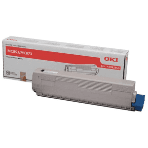 TONER OKI MC853/MC873 NOIR 7000 Pages 45862840