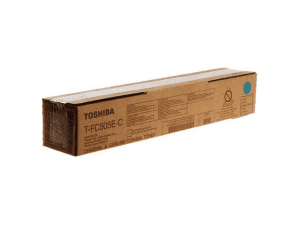 TONER TOSHIBA T-FC505EC CYAN POUR E-STUDIO SERIE 2505AC, 3005AC, 4505AC, 5005AC 33600 Pages