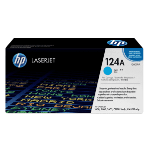 TONER HEWLETT-PACKARD Q6001A CYAN pour CL2600 2000 Pages 124A