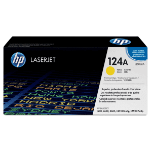 TONER HEWLETT-PACKARD Q6002A YELLOW pour CL2600 2000 Pages 124A
