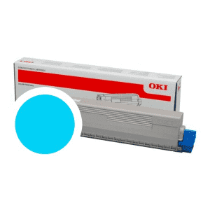 TONER OKI C824 CYAN 5000 Pages 47095703