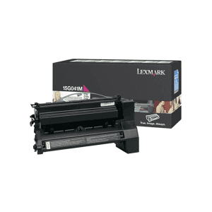 TONER LEXMARK 15G041M MAGENTA pour C752 6000 Pages