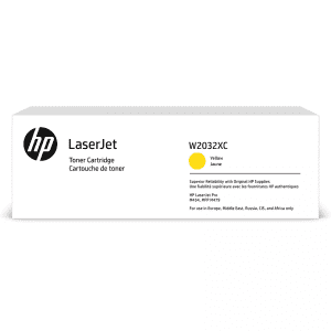 TONER HP W2032XC Jaune CONTRACT pour LJ PRO M454/M477 6000 Pages 415XC