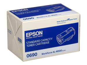 TONER EPSON S050690 NOIR POUR AL-M300 2700 Pages