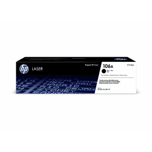 TONER HP W1106A NOIR pour 107/MFP135/137 1000 Pages 106A