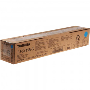 TONER TOSHIBA T-FC415EC CYAN E-STUDIO 6AJ00000172 33600 Pages