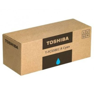TONER TOSHIBA T-FC338ECR CYAN POUR E-STUDIO SERIES 338 6000 Pages