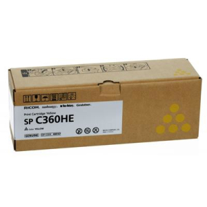 TONER RICOH SPC360HE YELLOW 5000 Pages