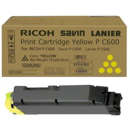 TONER RICOH PC600 YELLOW 12000 Pages