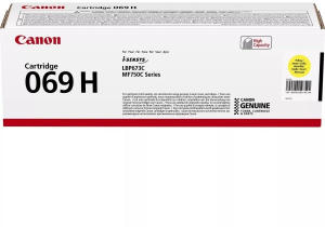 TONER CANON 069H YELLOW POUR LBP673C/MF750C 5500 Pages