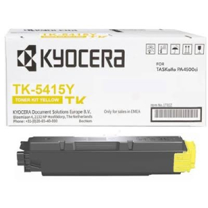 TONER KYOCERA TK-5415Y YELLOW POUR TASKALFA MA 4500CI 13000 Pages