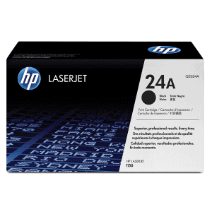 TONER HEWLETT-PACKARD Q2624A NOIR pour LJ1150 2500 Pages 24A