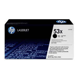 TONER HEWLETT-PACKARD Q7553X NOIR pour LJP2015 7000 Pages 53X