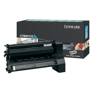 TONER LEXMARK C780H1CG CYAN PREBATE pour C782/X782 10000 Pages