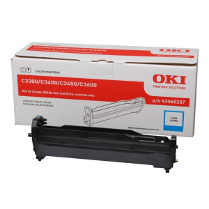 DRUM OKI C3300/C3400/C3450/C3600 BLEU 15000 pages