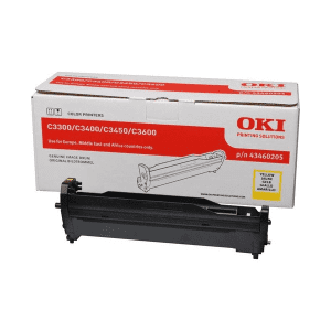 DRUM OKI C3300/C3400/C3450/C3600 JAUNE 15000 pages