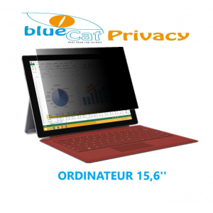 FILTRE ECRAN 15.6" CONFIDENTIEL ANTI LUMIERE BLEUE BLUECAT PRIVACY