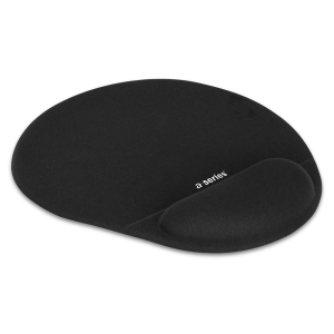 TAPIS DE SOURIS AVEC REPOSE POIGNETS GEL A-SERIES NOIR