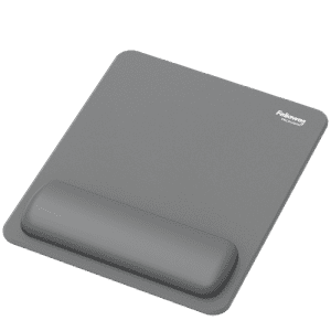 TAPIS DE SOURIS AVEC REPOSE POIGNET BREYTA MICROBAN FELLOWES GRIS