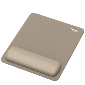 TAPIS DE SOURIS AVEC REPOSE POIGNET BREYTA MICROBAN FELLOWES SABLE