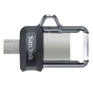 CLE USB SANDISK DUAL DRIVE ULTRA 3.0 128GB NOIR